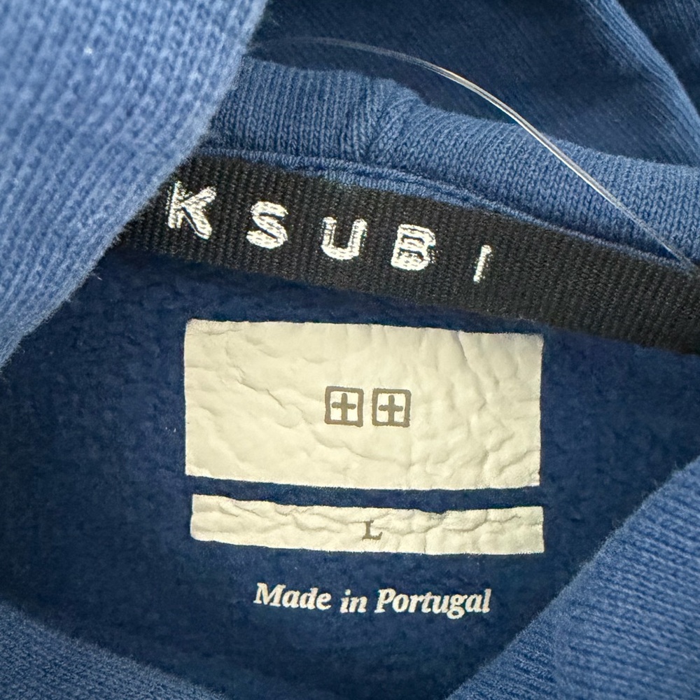 Ksubi Eterno Dye Biggie Popover Hoodie Sz. L - Picture 4 of 4